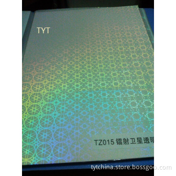 wide PET holograms for tablecloth